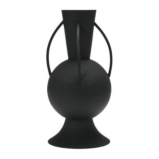 Hello Honey® 14'' Textured Metal Vase with 4 Handles